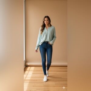 Blu Pepper Light Green Blouse